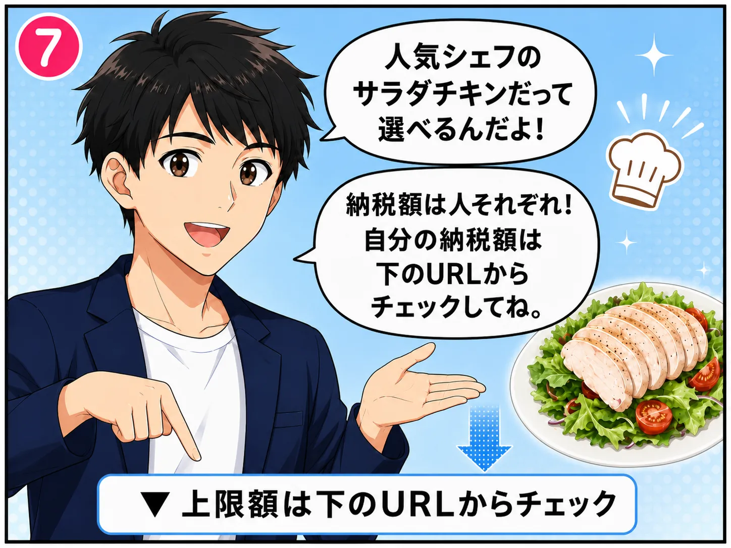 ふるさと納税のしくみ 説明マンガ 7